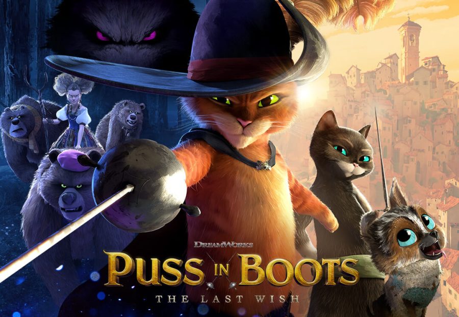 The movie poster of Puss In Boots: The Last Wish.