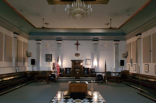 masonic temple room