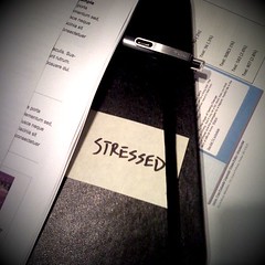 it shows stress