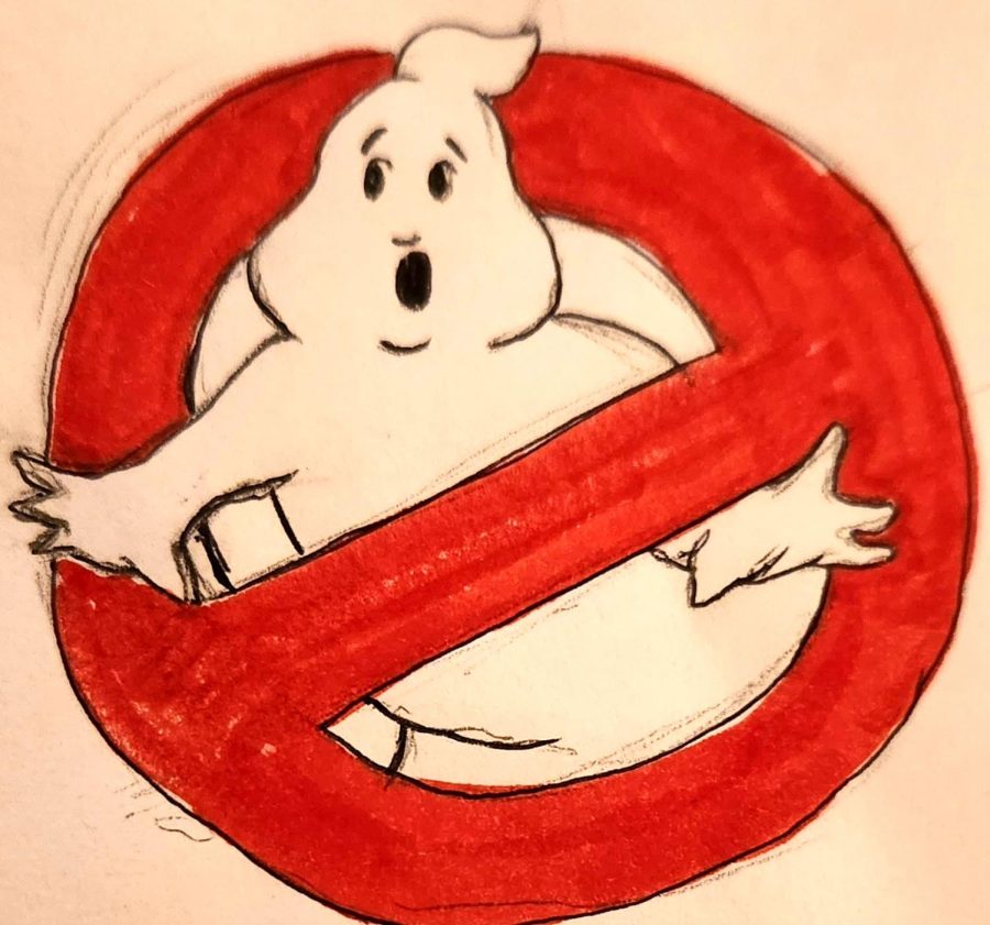 Caricature of Ghost busters logo