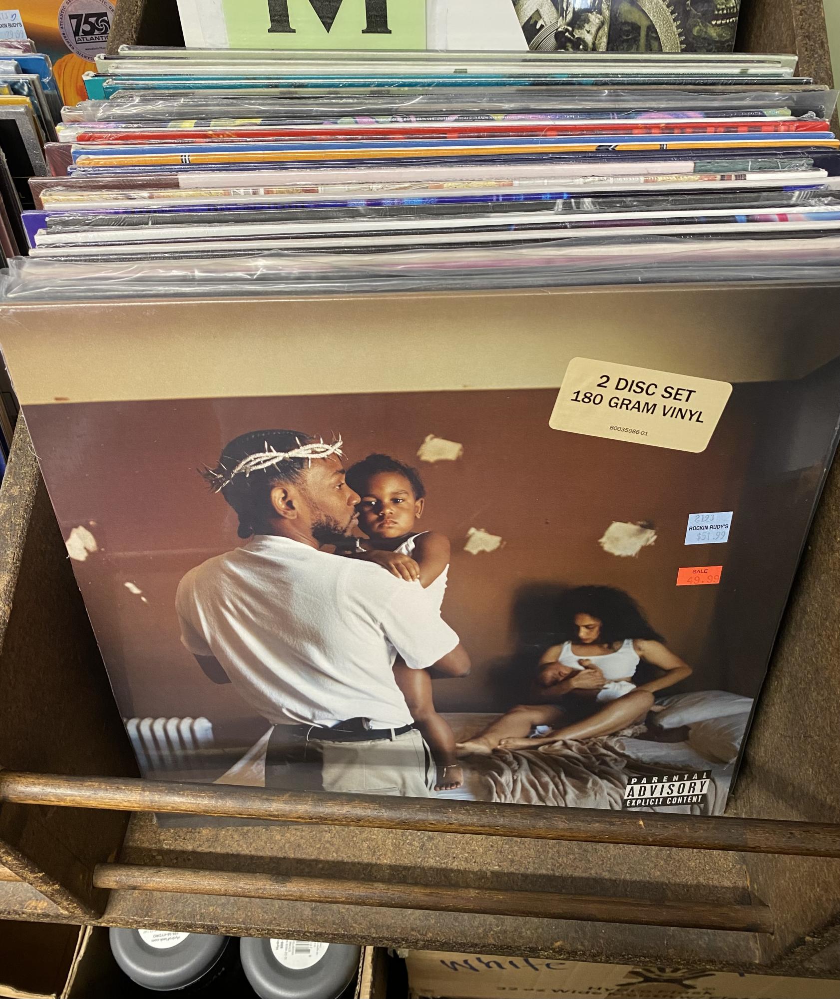 Photo of the Mr. Morale & The Big Steppers Album in store
