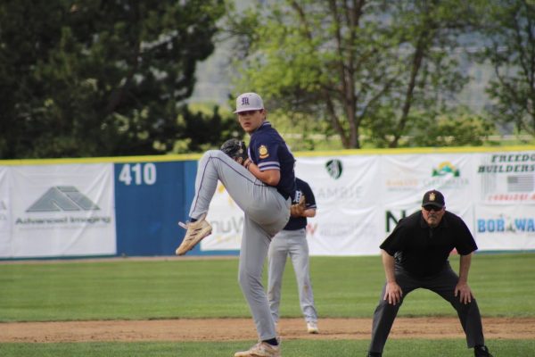 Easton Reimers on the Pitching Mound
