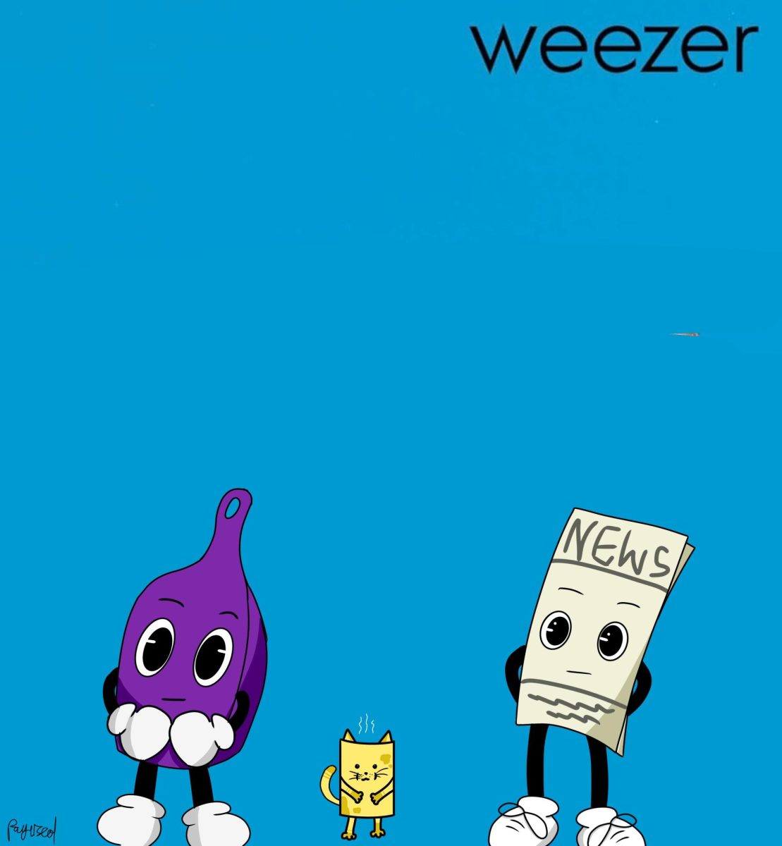 WEEZER SCOOPY AND SCRAPPY FT. CAT MUG