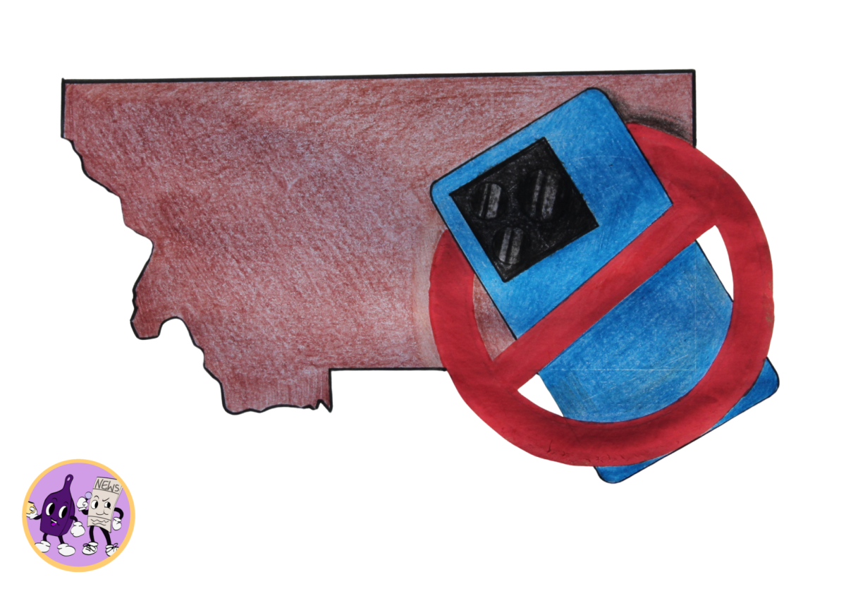 A photo representing a cell phone ban in Montana