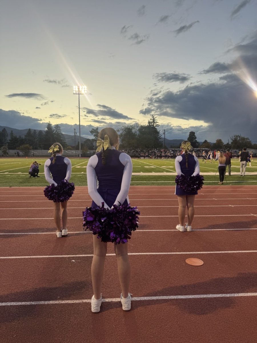 The Sentinel cheer team