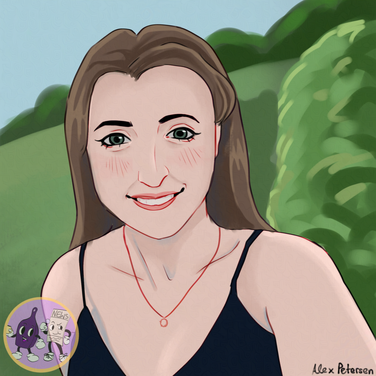Drawing of Ms.Carparelli 