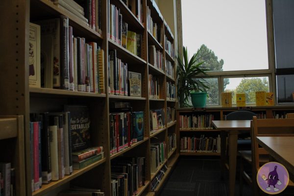 A photograph from the Sentinel High School library 