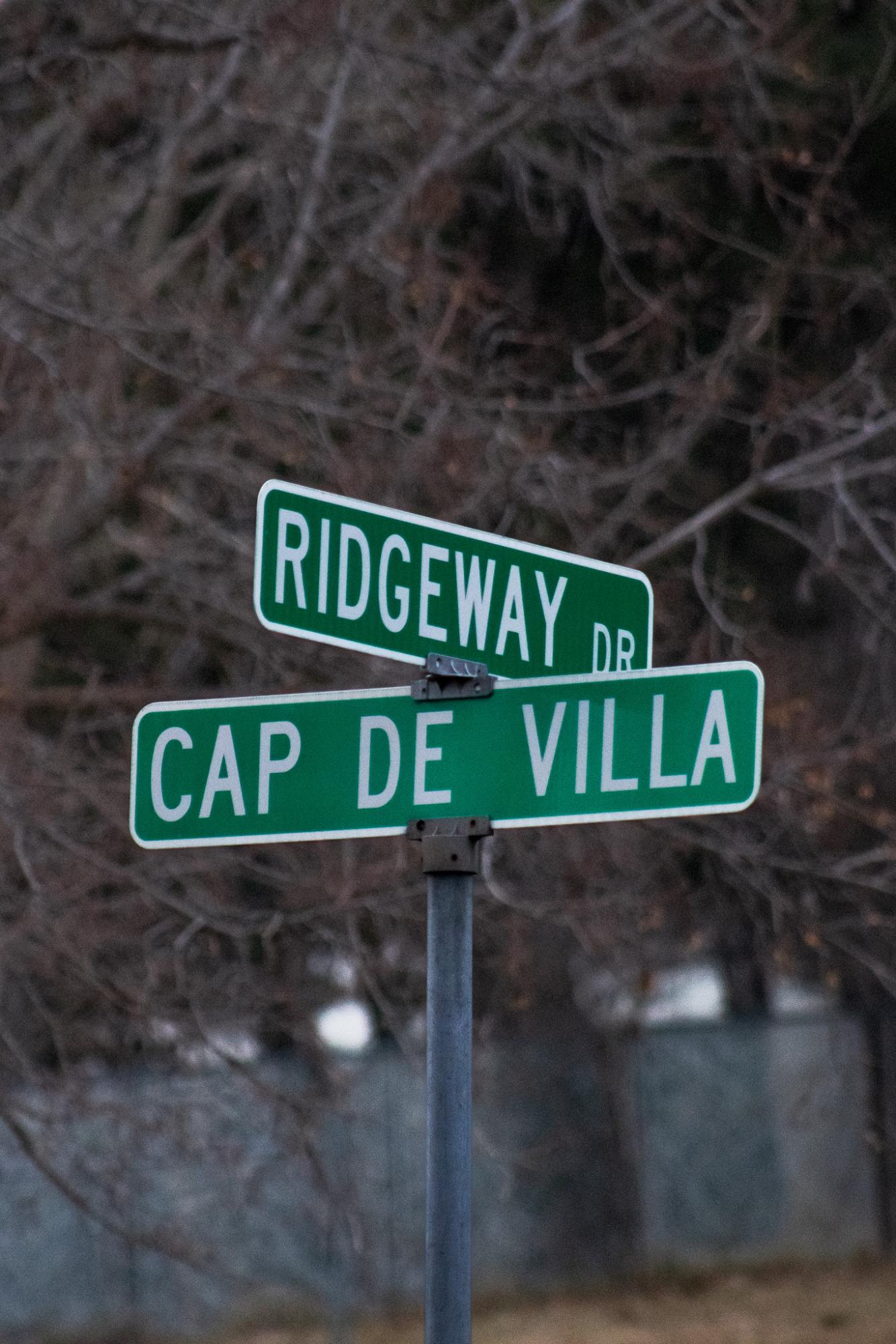 Ridgeway Dr. & Cap De Villa