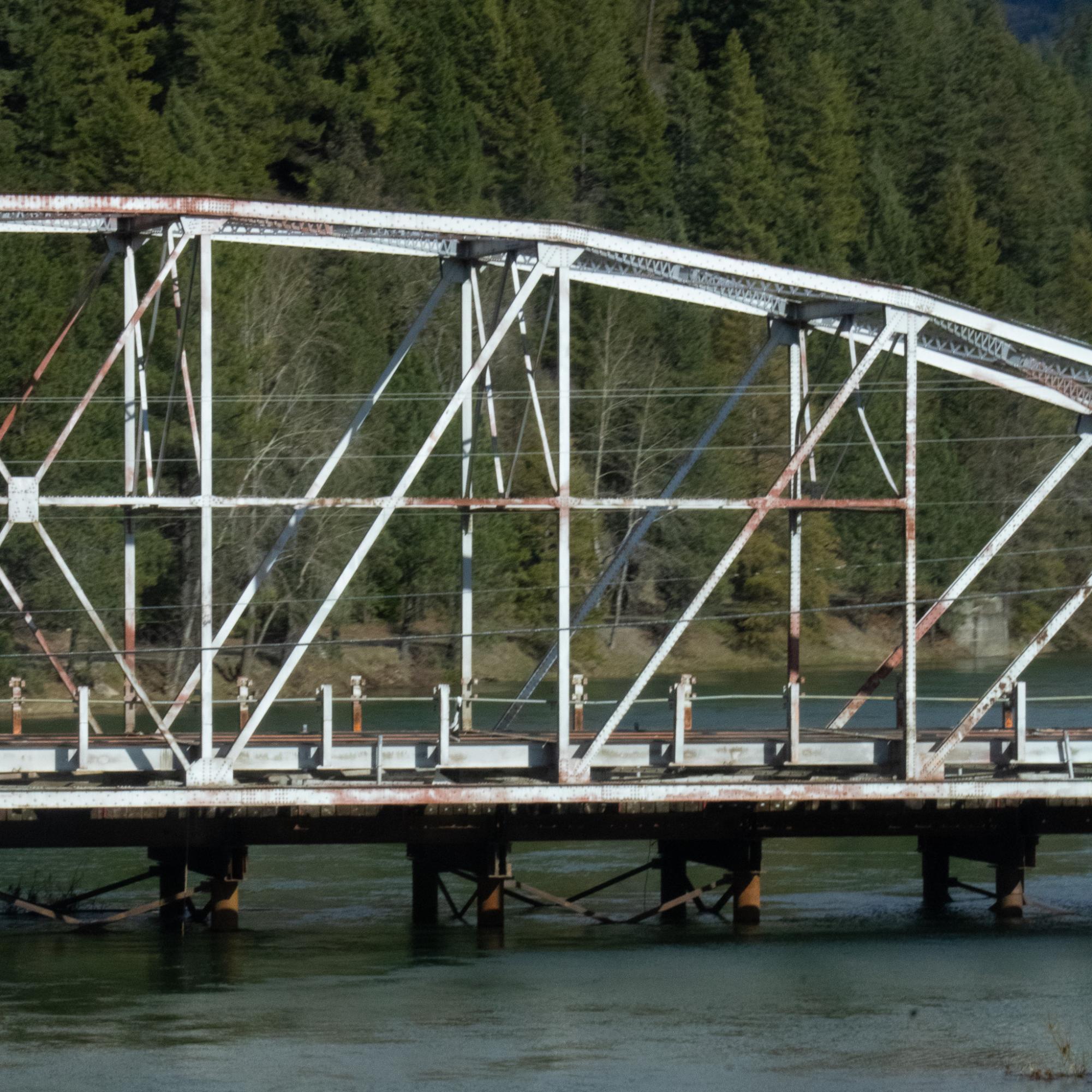 An old railroad bridge