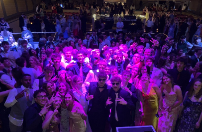 Sentinel students at Prom